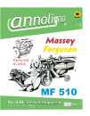 Massey Ferguson Mähdrescher Typ MF 510 & Perkins 6 Zyl. Diesel Motor Typ 6.354 Bild- Ersatzteilliste & Explosionszeichnungen - annoligno 838
